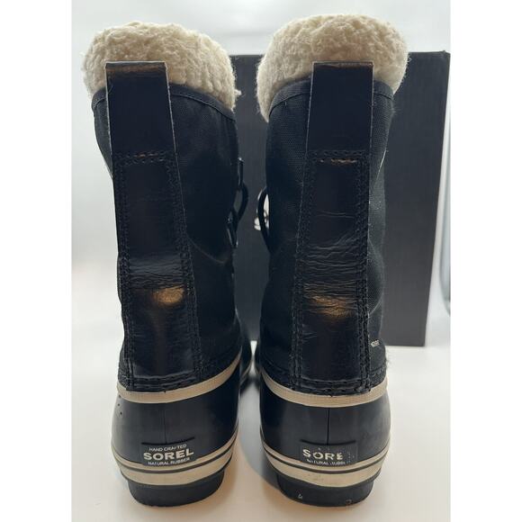Sorel Yoot PAC Nylon Black Boots NY1962-010 Youth Size 7 Waterproof With Box - Picture 3 of 8